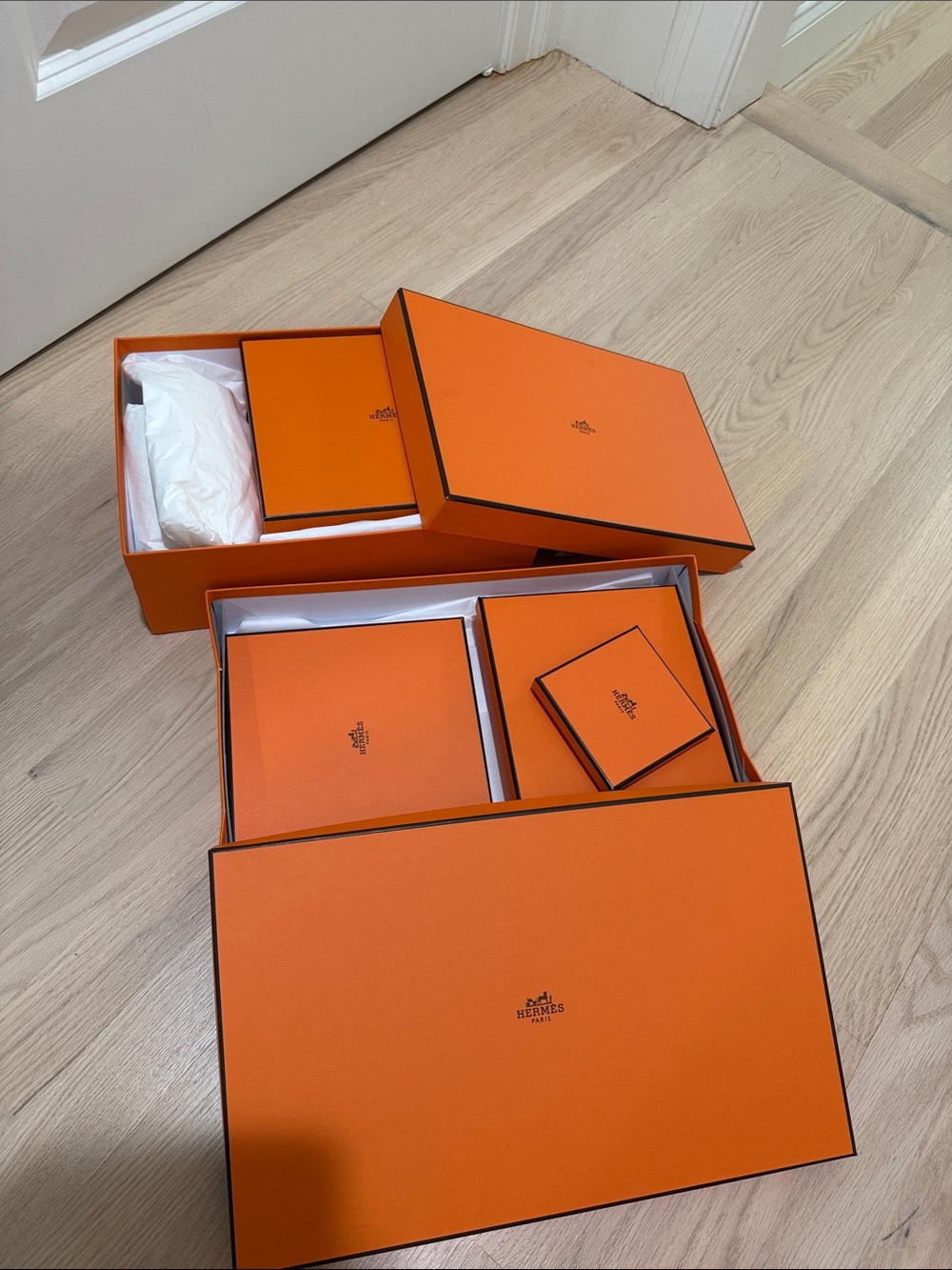 Hermes Orange Signature Box Set Two